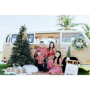 ❌️SOLD❌️ Old Navy Red Gingham Family Set (3)